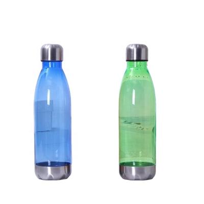 China Wholesale 750ml Viable BPA Free Plastic Cola Shape Water Bottle Plastic Cola Cola Bottle for sale