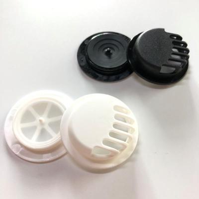 China For Face Mask BONNO Manufacturers Supply Valve Accessories Plastic Breathing Valve White Black Aerobic Breathing Valve for sale