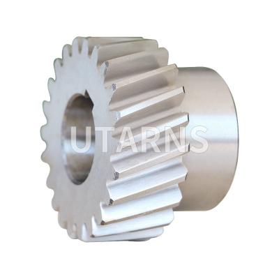 China Factory Price High Precision Grade C45 CNC Helical Gear Steel Custom Drive Gear Wheel Mechanical Gear for sale