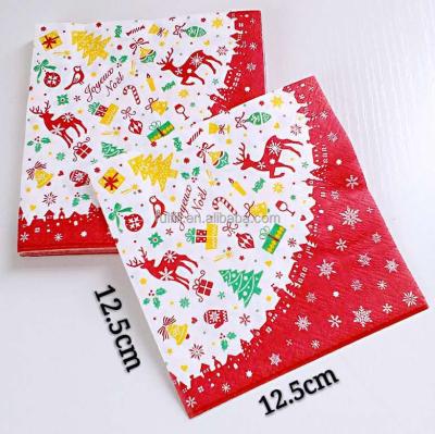 China Color printed napkin for sale