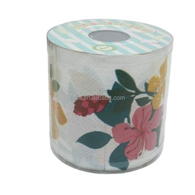 China Colorful Tissue Paper Custom Printed Toilet Paper for sale