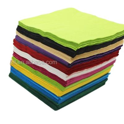 China High Quality Solid Tissue Paper Printed Dye Color Paper Green Color Paper Napkins Colored Tissue Paper for sale