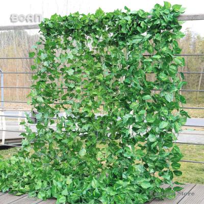 China Designs Wholesale Decorative Artificial Leaves Hanging Ivy Vine for Wall Wedding Party for sale