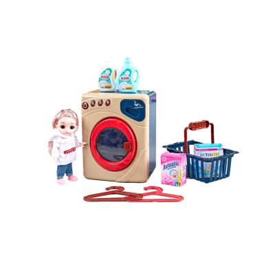 China Plastic Simulated Plastic Washing Machine Toy Plastic Appliance For Kids for sale