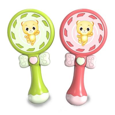 China 2 Color Light Music Infant Lollipop Toy Lighting Electric Educational Musical Toys For Babies for sale