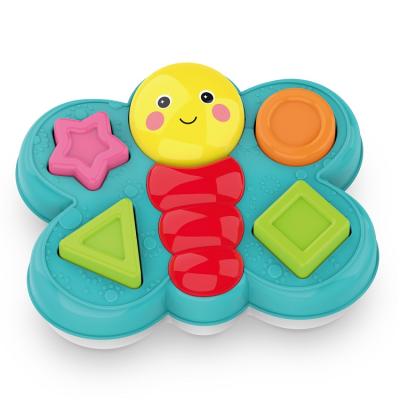 China Educational Baby Matching Toys Colorful Shape Butterfly Toy Babies 2022 New With Blister Card for sale