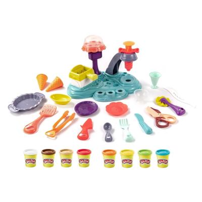 China With 8 Bottles Playdough Christmas Color Mud Modeling Non-Toxic Children Educational Toy Play Clay Dough DIY With 8 Bottles Playdough for sale