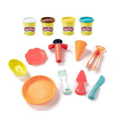 China With 4 Pcs Color Clay New Arrival Modeling Colorful Clay Mud Cutlery Tools Set Dough Set Children With 4 Pcs Color Clay for sale