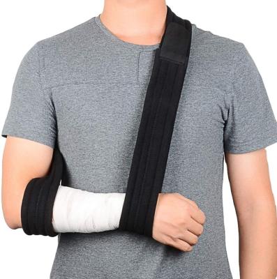 China Adjustable Breathable Comfortable Adjustable Support Strap Wrist Elbow Support Arm Sling Broken Shoulder Immobilizer for Adult for sale