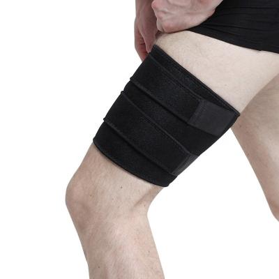 China Elastic Thigh Cover Slimming Adjustable Sports Leg Protector Thigh Support Compression Brace Thigh Trimmer Wrap Leg Trainer for sale