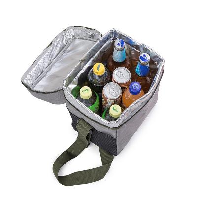 China Picnic Outdoor Camping OEM Beer Can Insulated Ice Cooler Travel Bag for sale