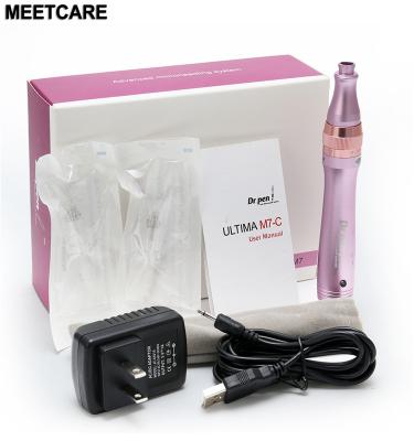 China M7 Anti-Puffiness Roller Derma Stamp Therapy Tattoo Eyebrow Wrinkle Stretch Marks Machine Derma Pen Microneedle Pen Ultima Micro anti for sale