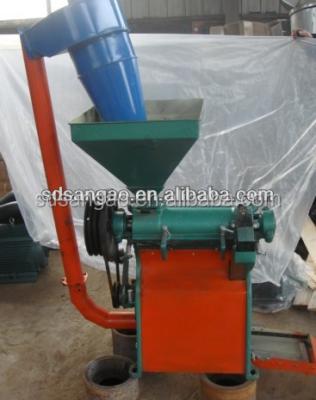 China Types Coffee Rice Mill 6NF9 Small Scale Rice Mill Rice Mill Huller for sale