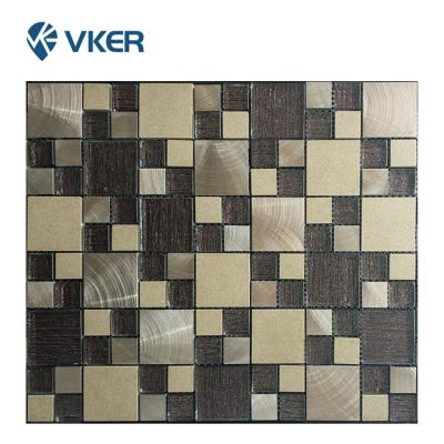 China Europe red wine shower floor backed mosaic tiles mosaic tile strip 300x300 polish mosaic tile for sale