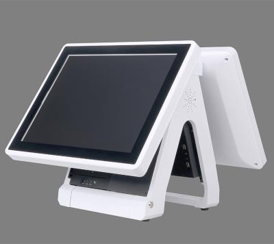 China N: 15 inch Capacitive Touch Screen Wire Resistive Screen 5 POS Machine Shell With Dual Touch Panel JJ-8000BU for sale