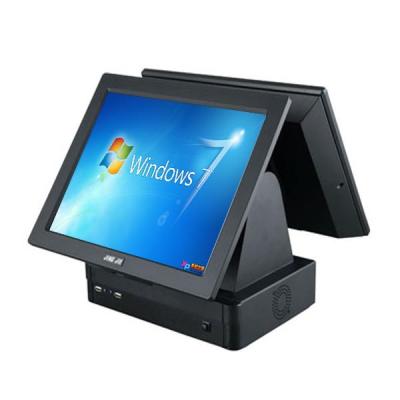 China Metal + Plastic 15 Inch Table POS System Restaurant Touch Screen Point Of Sale for sale