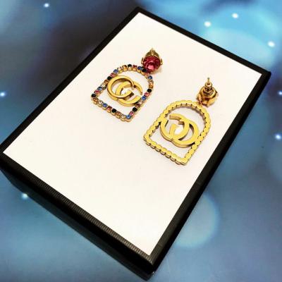 China New CLASSIC trendy luxury stud earrings jewelry set beautiful luxury earring designs for beautiful women girls for sale