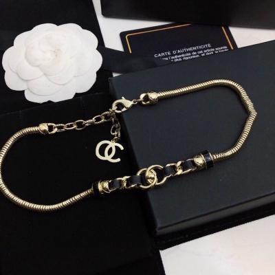 China FASHIONABLE simple famous FASHIONABLE g clavicle chain diamond trend channel women necklace cc brands jewelry designer jewelry female necklace for sale