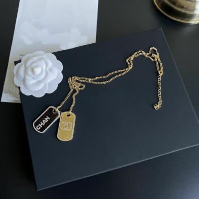 China FASHIONABLE wholesale high quality pendant square jewelry famous brand designer necklace for sale