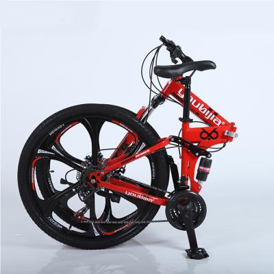 中国 Cheap 26 inch folding bicycle steel folding mountain bike/hot sale mountain bike 26