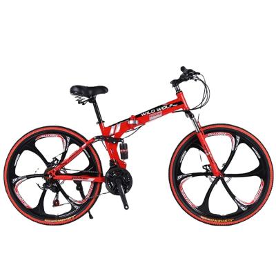 China cheap aluminum alloy folding bike 28 inch moutain folding bike folding bicycle and factory sales directly for sale