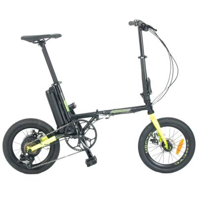 中国 Folding steel cheap adult electric bike removable batteries for electric folding bicycle 販売のため