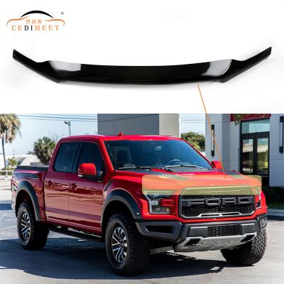 China Entry Luxury For Ford F 150 2015-2019 Automotive Exterior Hood Guards Protector Acrylic Stone Guard for sale