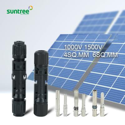 China Solar Panel Series Solar Photovoltaic Socket Waterproof DC Connector For Solar System for sale