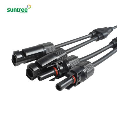 China Solar for photovoltaic system the new connector IP65 4 in 1 solar connector for sale