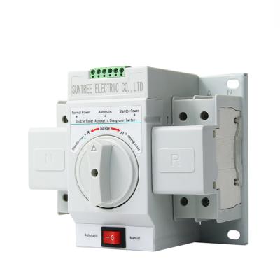 China New Type Industrial Transfer Switch Series Two Phase Dual Power Automatic Transfer Switch for sale