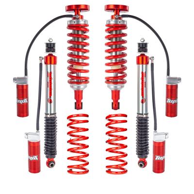 China For 5/00 On Pajiero NM-NP Wangon Vehicles For MITSUBISHI Pajero NM-NP Wangon Mono Tube Reservoir Shock Absorber Remote Coil Spring 2 Inch Lift for sale