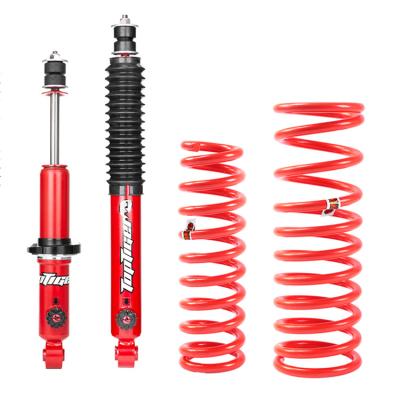 China Steel For HOLDEN Colorado 7 Off Road Nitrogen Gas Loaded Shocks Adjustable Twin Tube 2 Inch Lift for sale