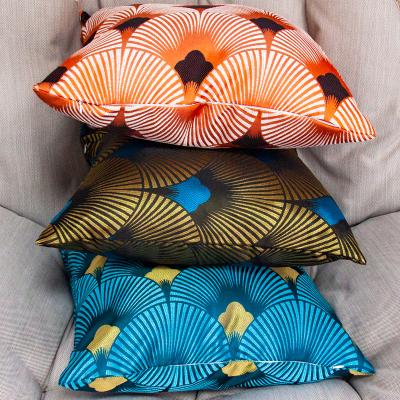 China Non-Toxic In Stock Luxury Modern Geometric Chevron Embroidery Chenille Knit Decorative Throw Pillow Cover for sale