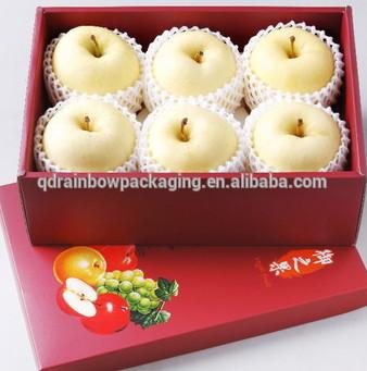 China Corrugated Fruit Packing Boxes for Strawberry / Banana Packaging for sale