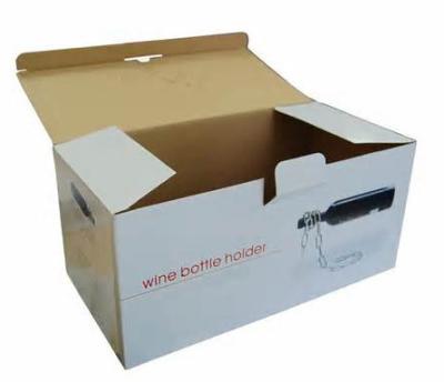 China Strong Kraft Paper Corrugated Packaging Boxes Custom Cardboard Storage Box for sale