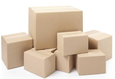 China Custom Printed Clothing Corrugated Packaging Boxes Kraft Paper Storage Box for sale