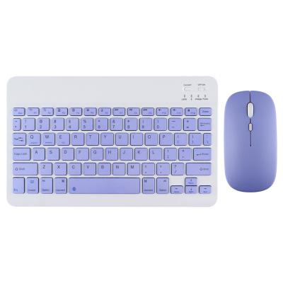 China Mini Wireless BT Keyboard Backlight Wireless Keyboard for Tablet Rechargeable Spanish Keyboard and Mouse ipad Combo for Laptop Computer for sale