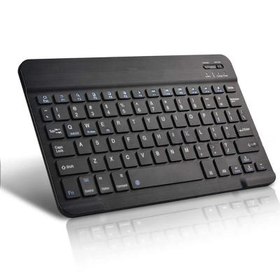 China Mini BT Wireless Keyboard for Tablet and Mouse ipad Rechargeable Spanish Keyboard for Mobile Phone Laptop Backlight Wireless Keyboard for sale