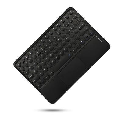 China Factory price 2.4g wireless wireless keyboard with touchpad mini touchpad blue tooth spanish teclado recargable keyboard for tablet for sale