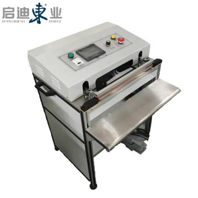 China Automatic Food Clamp Machine POF Membrane Bag Sealing Machine Mobile Phone Color Box Waste Flat Bag Pneumatic Sealing Bag for sale