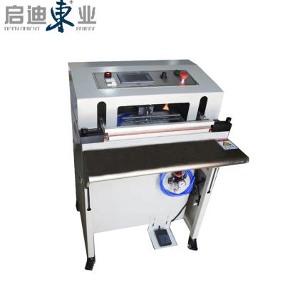 China Pneumatic food sealing machine can cooperate with thermal contraction machine pneumatic POF film sealing laminating cutting machine for sale