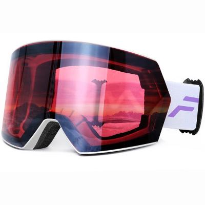 China Wholesale Polarized Sport Ski Goggles Full HD Top Brand UV400.Anti-fog Snowboarding Snow Glass Mirror Glasses Goggles for sale