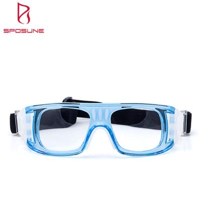 China UV Adjustable Protective Eye Protection Safety Shield Basketball Glass Runoff Goggles For Sports for sale