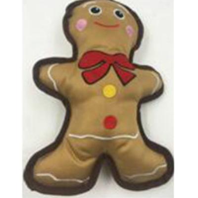 China Dogs Puppy Toys Dental Care Gingerbread Man Shape Design Dog Chew Toys Wholesale Price for sale