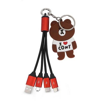 China 2022 New Multi Innovative Cheap Promotional Sundries Free Sample Key Chain Portable Charger Cable Promotion Products for sale