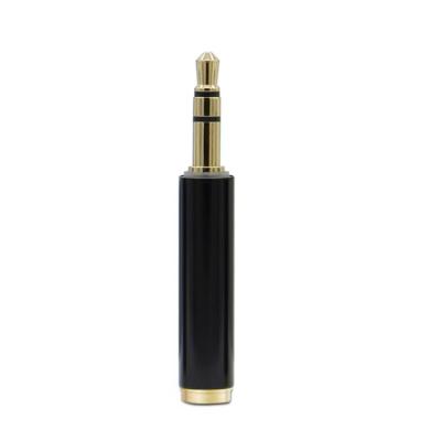 China Audio Gold Plated 3Pole Audio Male Plug Conversion Connectors 3.5mm To 3.5mm 4Pole Jack Audio Female Stereo Connector Adapter for sale