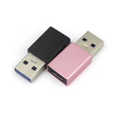 China Type-C OTG Adapter Hot Selling Products Data Charge Converter Adapter Customize OEM Metal USB 3.1 Type C to USB3.0 for sale