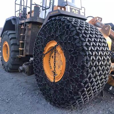 China Steel OTR Truck 35/65R33Good Grade Winch Tire Loader Chains for sale