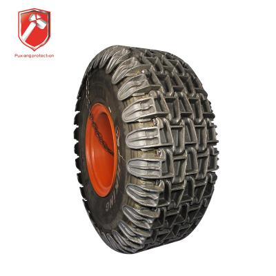 China OTR truck type antiskid new loader tire protection hain tire protection chain for sale for sale