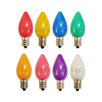 China Residential Christmas Replacement Opaque C7 LED Light Bulb for sale